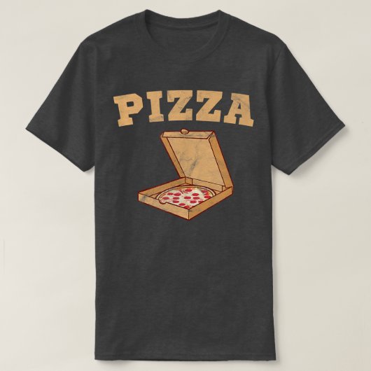 Pizza mit Pizza in einer Box - Pizza 25094624 T-Shirt (Design vorne)