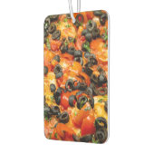 Pizza mit schwarzen Oliven Autolufterfrischer (Links)
