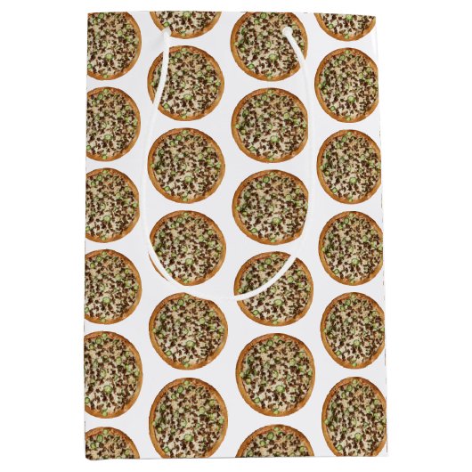 Pizza Mittlere Geschenktüte (Vorderseite)