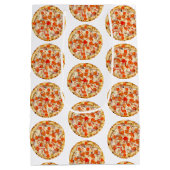 Pizza Mittlere Geschenktüte (Rückseite)