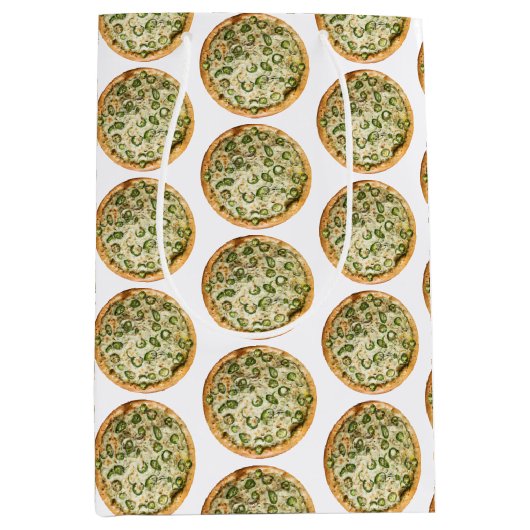 Pizza Mittlere Geschenktüte (Vorderseite)
