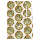 Pizza Mittlere Geschenktüte (Rückseite)