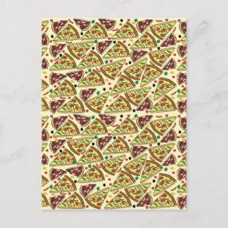 Pizza Mix Postkarte