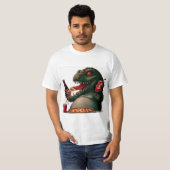 Pizza Monster Trending Giftables T-Shirt (Vorne ganz)