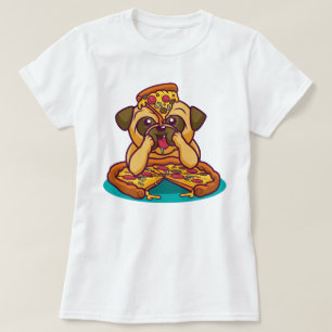 Pizza Mops T - Shirt