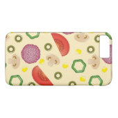 Pizza-Muster 2 Case-Mate iPhone Hülle (Rückseite (Horizontal))