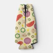 Pizza Muster 2 Flaschenkühler (Rückseite)