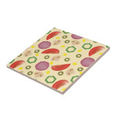 Pizza-Muster 2 Fliese (Seite)
