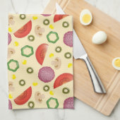 Pizza-Muster 2 Geschirrtuch (Viertel Falte)