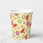 Pizza Muster 2 Pappbecher (Vorderseite)