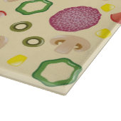 Pizza Muster 2 Schneidebrett (Ecke)