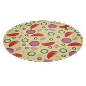 Pizza Muster 2 Schneidebrett (Ecke)