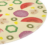 Pizza Muster 2 Schneidebrett (Ecke)