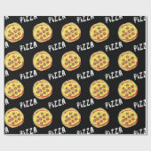 Pizza-Muster Geschenkpapier (Flach)