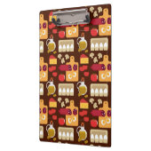 Pizza-Muster Klemmbrett (Links)