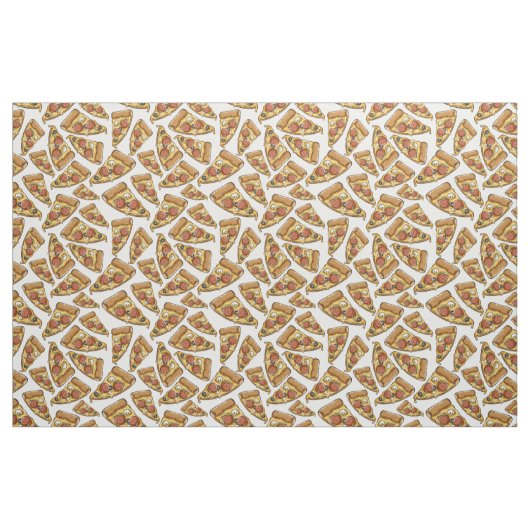 Pizza-Mustergewebe Stoff (Fat Quarter (45,7 x 55,9 cm))