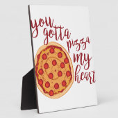 Pizza My Heart Fotoplatte (Seite)