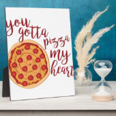 Pizza My Heart Fotoplatte (Seite)