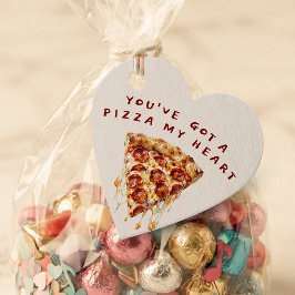 Pizza My Heart Lustiger Valentinstag Geschenkanhänger