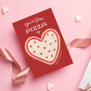Pizza My Heart Pizza Klasse Valentine Mini Card Einladung