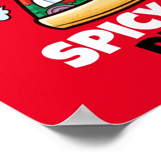 Pizza nach Maß !! Poster (Ecke)