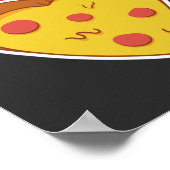 Pizza Nacht Poster (Ecke)