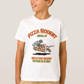 Pizza-Nagetier T-Shirt (Vorderseite)
