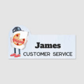 Pizza Namensschild (Vorderseite)