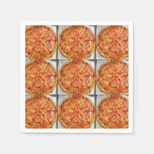 Pizza Napkins Serviette (Vorderseite)