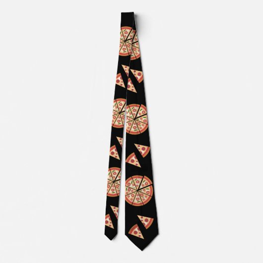Pizza Neck Tie Krawatte (Rückseite)