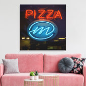 Pizza Neon Sign Leinwanddruck (Insitu (Wohnzimmer))