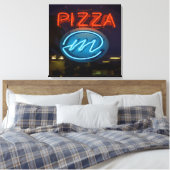 Pizza Neon Sign Leinwanddruck (Insitu (Schlafzimmer))
