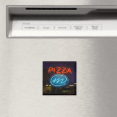Pizza Neon Sign Magnet (In Situ (Geschirrspüler))