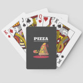 Pizza Nie Touch eines Karate Master Spielkarten (Rückseite)
