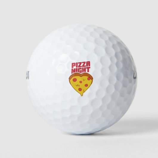 Pizza Night Golfball (Vorderseite)