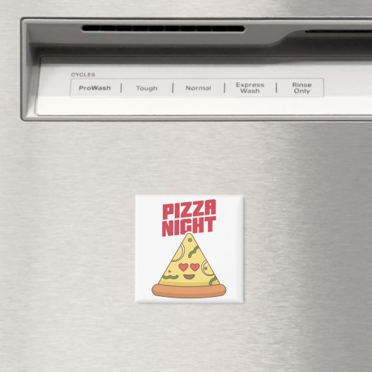 Pizza Night Magnet (In Situ (Geschirrspüler))