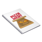 Pizza Night Notizblock (Rechte Seite)