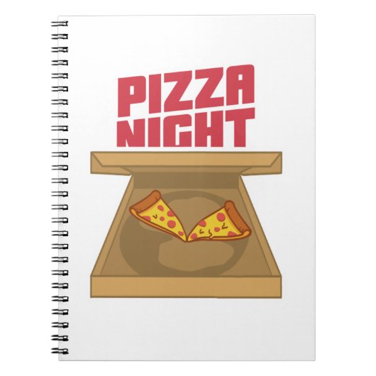 Pizza Night Notizblock (Vorderseite)