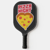 Pizza Night Pickleball Schläger (Rückseite)