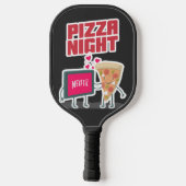 Pizza Night Pickleball Schläger (Rückseite)