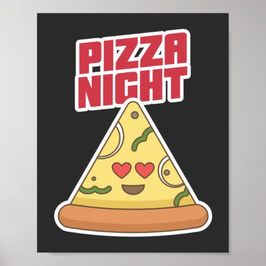 Pizza Night Poster (Vorne)