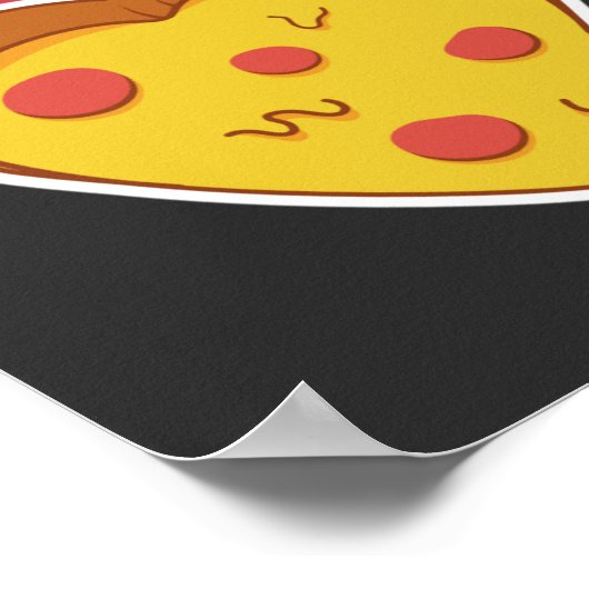 Pizza Night Poster (Ecke)