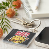 Pizza Night Schlüsselanhänger (Vorderseite rechts)