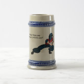 Pizza Ninja Stein Bierglas (Mittel)