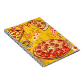 Pizza-Notebook Notizblock (Rechte Seite)