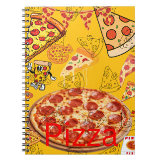 Pizza-Notebook Notizblock