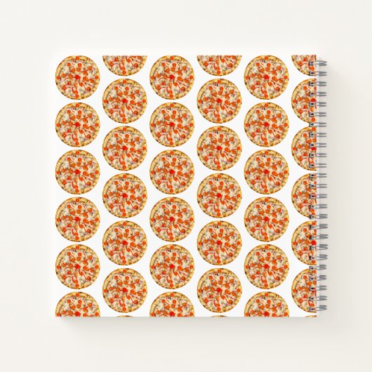 Pizza Notizblock (Rückseite)