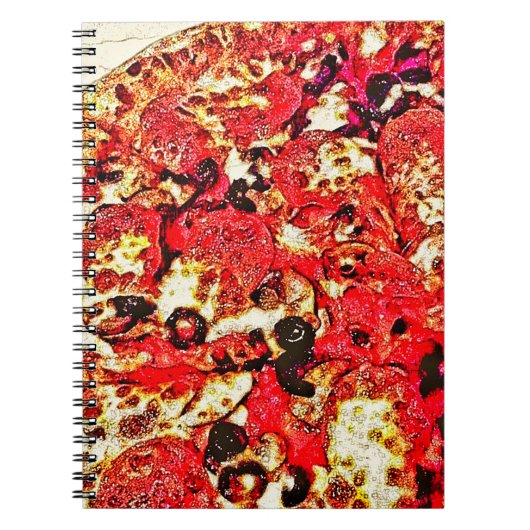 Pizza Notizblock (Vorderseite)