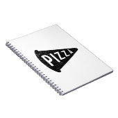 Pizza Notizblock (Rechte Seite)