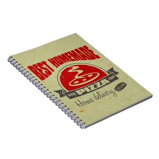 Pizza Notizblock (Rechte Seite)